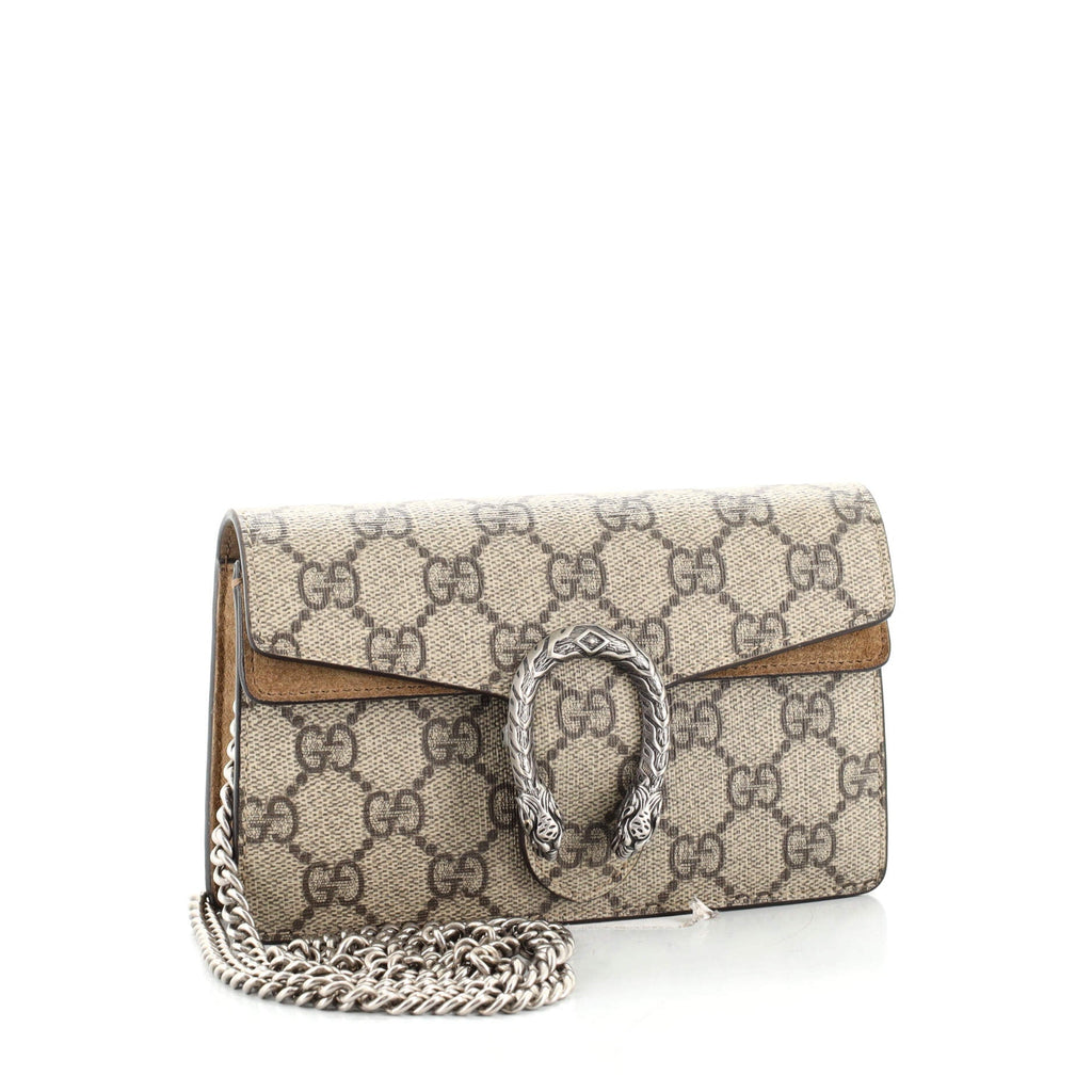 Dionysus Bag GG Coated Canvas Super Mini