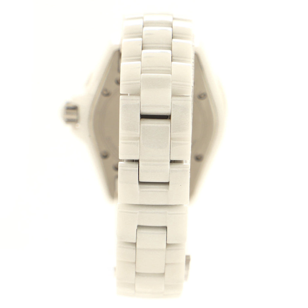 J12 Quartz Watch Ceramic and Stainless Steel with Diamond Bezel 33