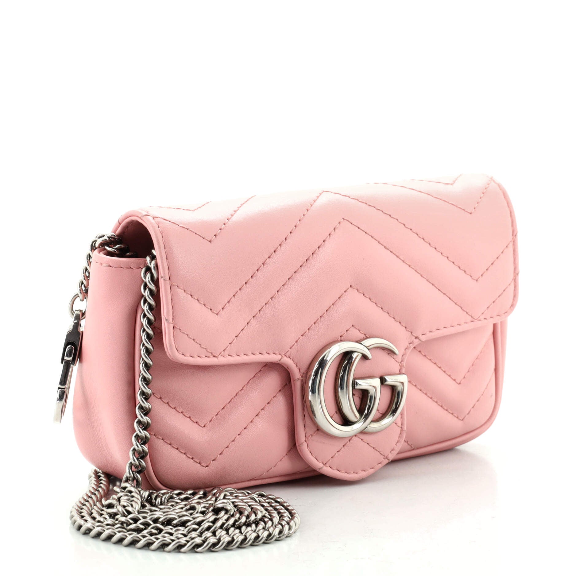 GG Marmont Flap Bag Matelasse Leather Super Mini