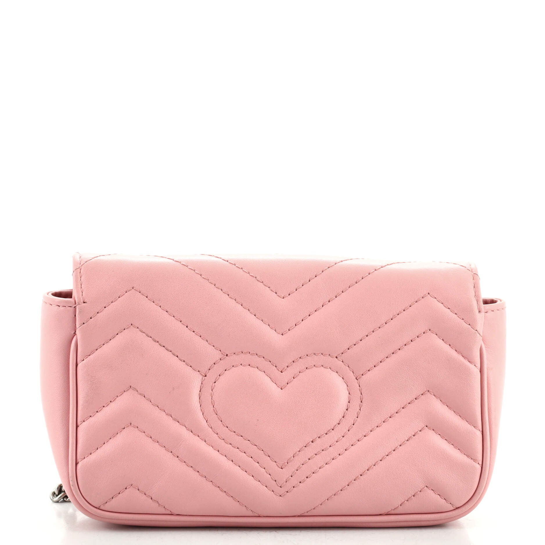 GG Marmont Flap Bag Matelasse Leather Super Mini