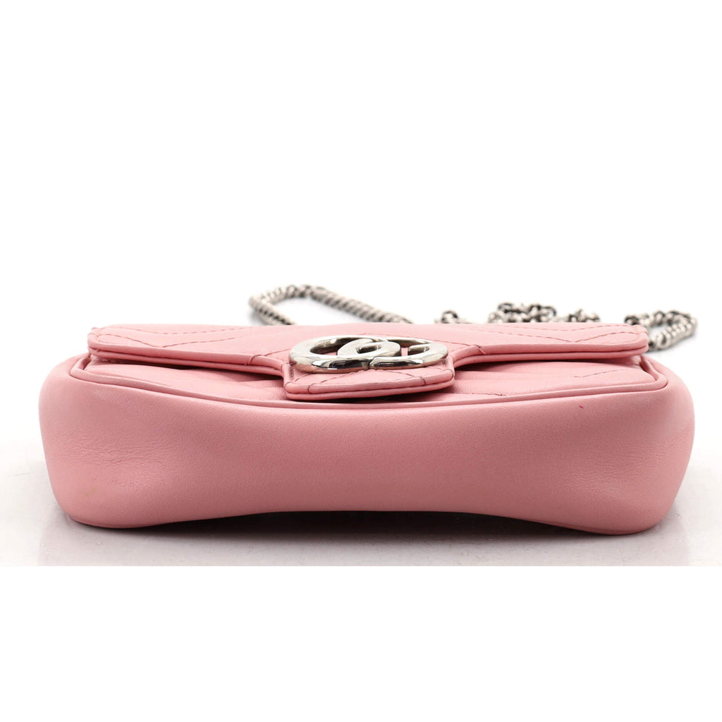 GG Marmont Flap Bag Matelasse Leather Super Mini