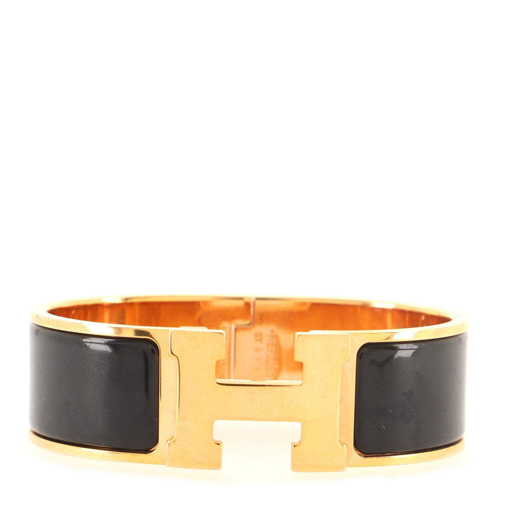 Clic H Bracelet Enamel Wide