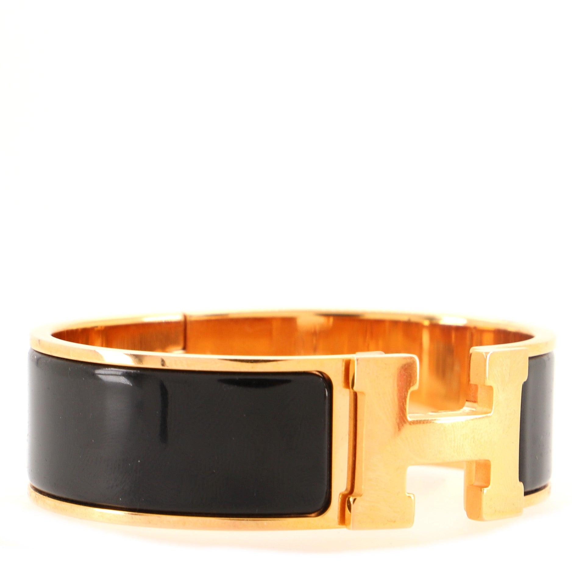 Clic H Bracelet Enamel Wide