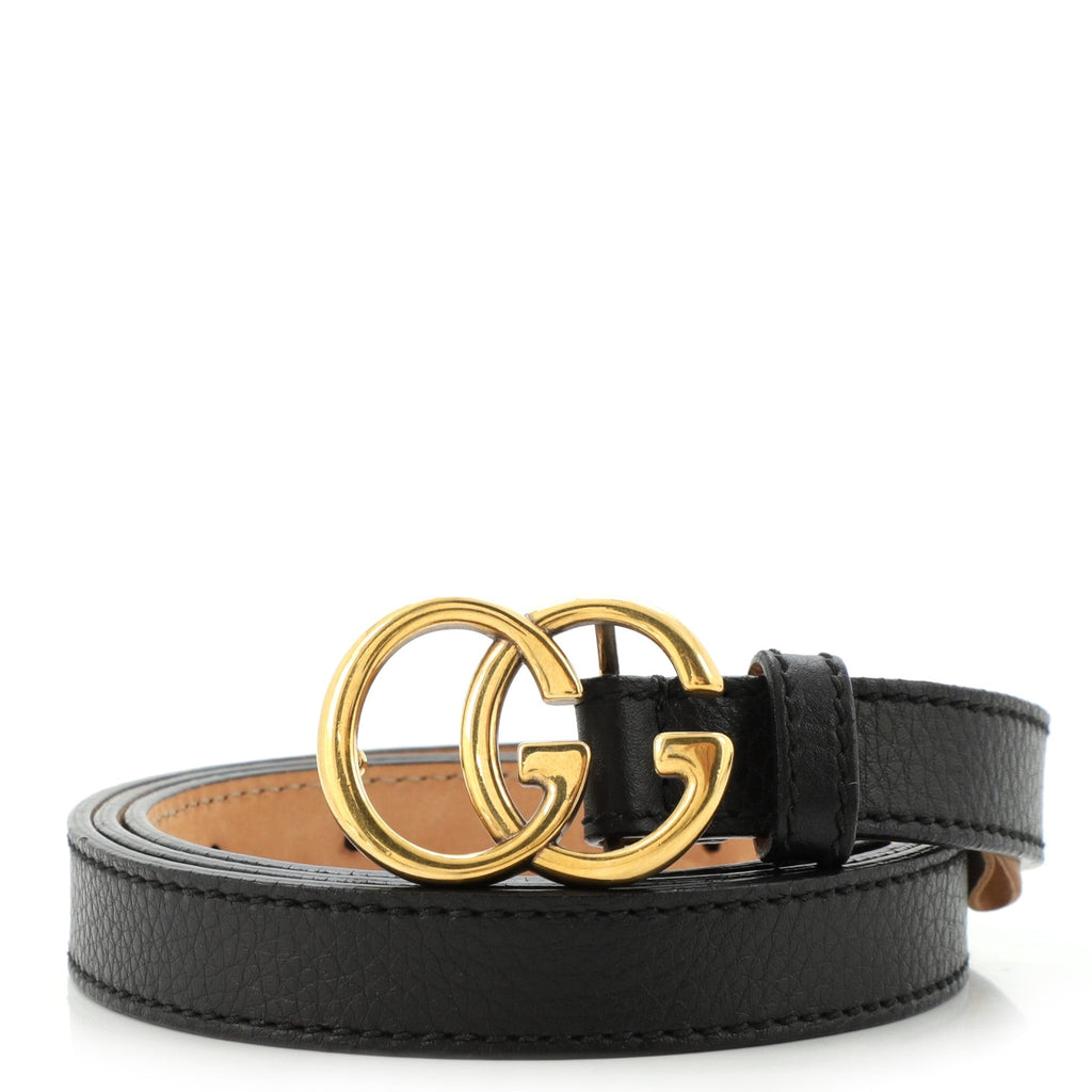 GG Marmont Belt Leather Thin 100