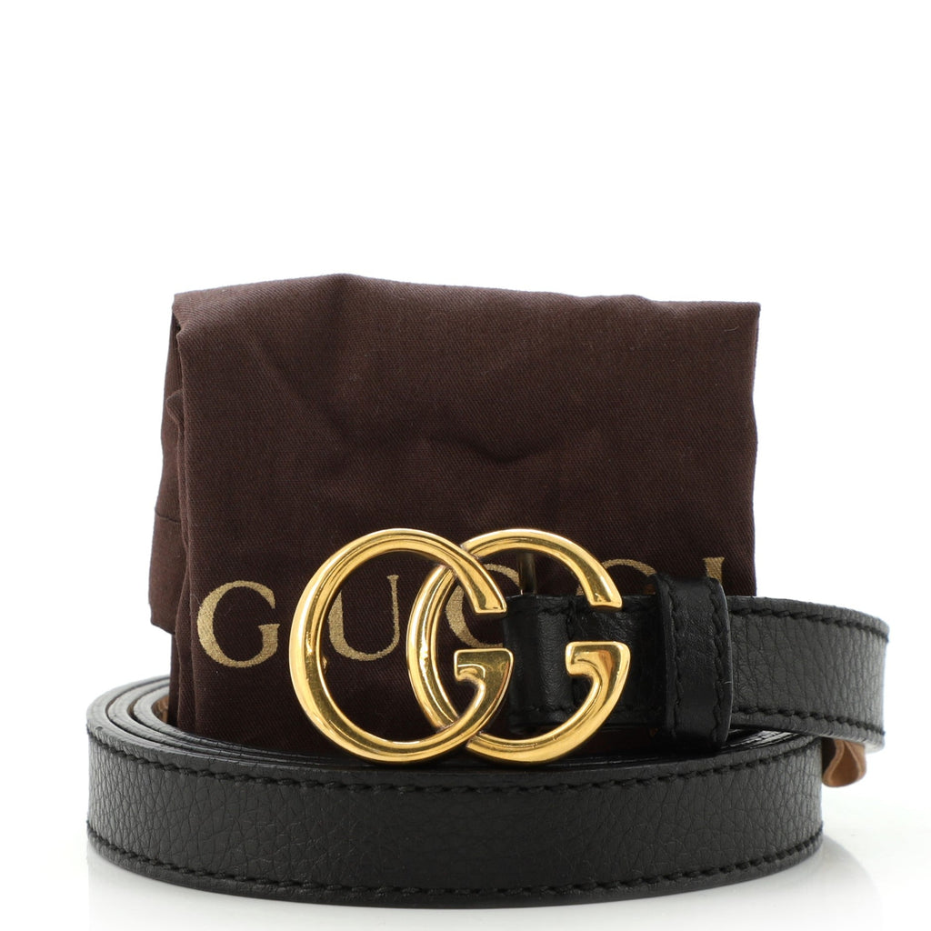 GG Marmont Belt Leather Thin 100