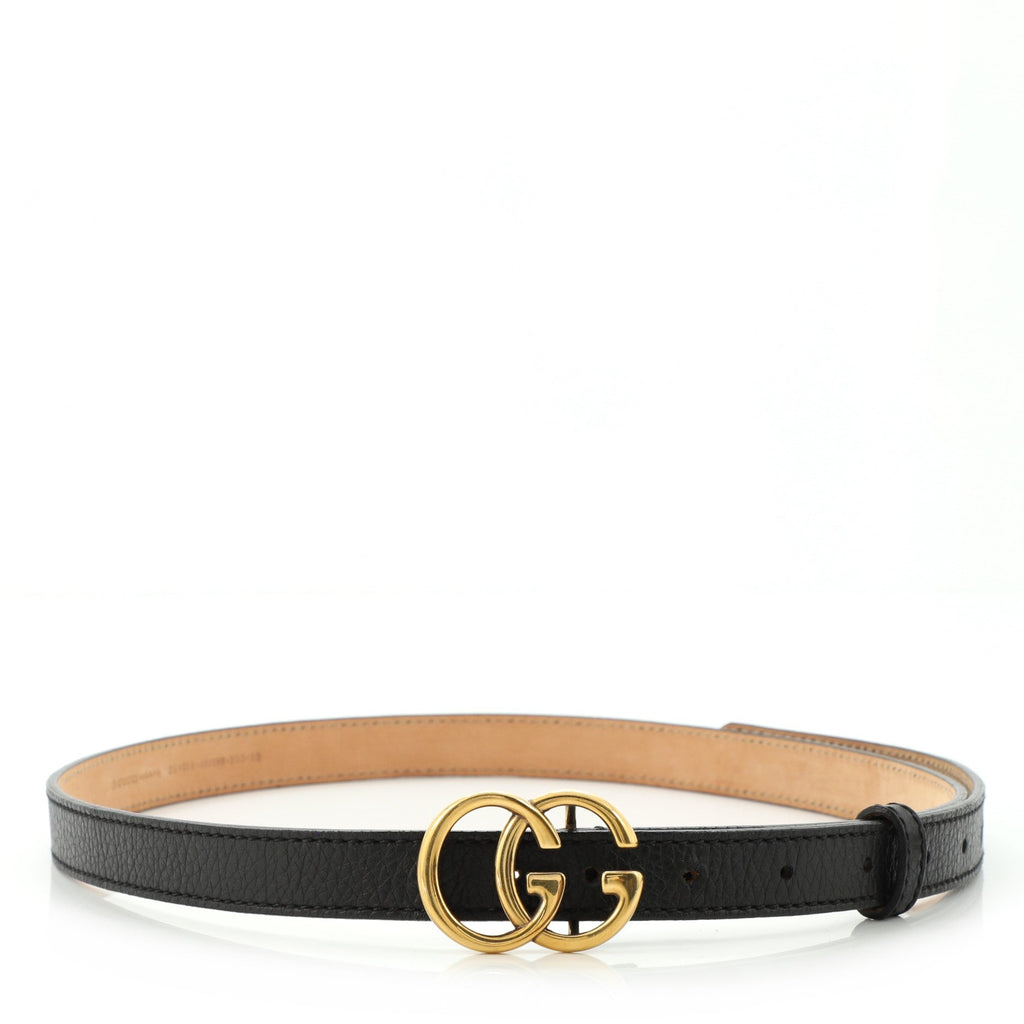 GG Marmont Belt Leather Thin 100