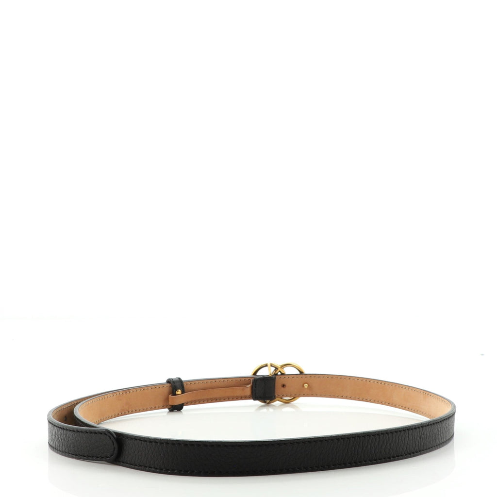 GG Marmont Belt Leather Thin 100