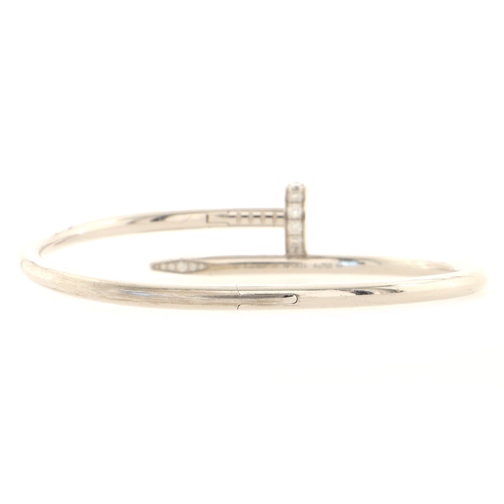Juste un Clou Bracelet 18K White Gold with Diamonds Classic