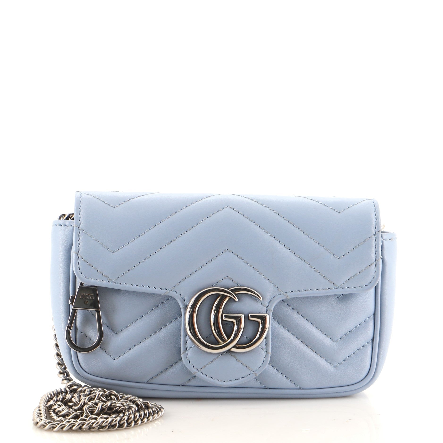 GG Marmont Flap Bag Matelasse Leather Super Mini