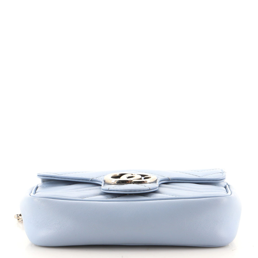GG Marmont Flap Bag Matelasse Leather Super Mini