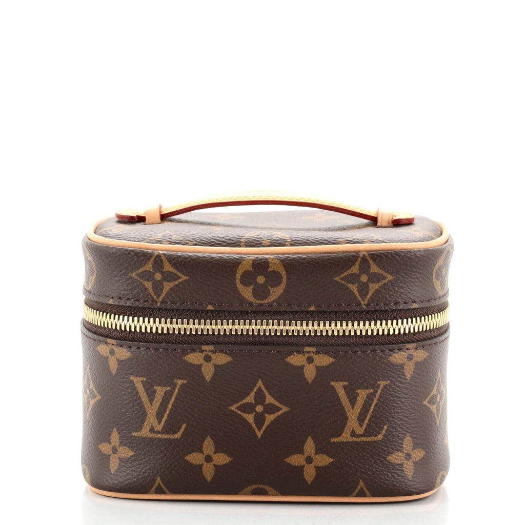 Nice Vanity Case Monogram Canvas Nano