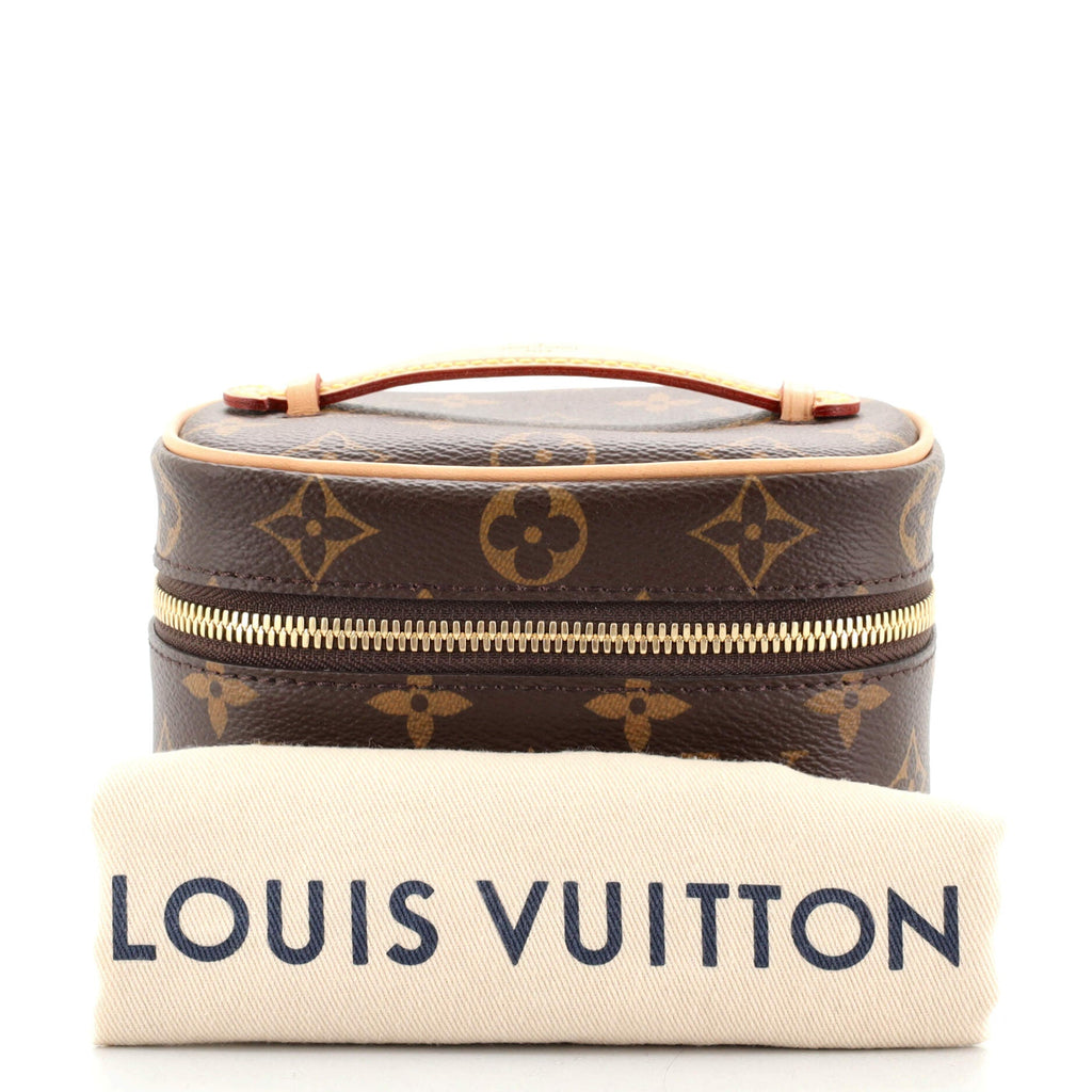 Nice Vanity Case Monogram Canvas Nano