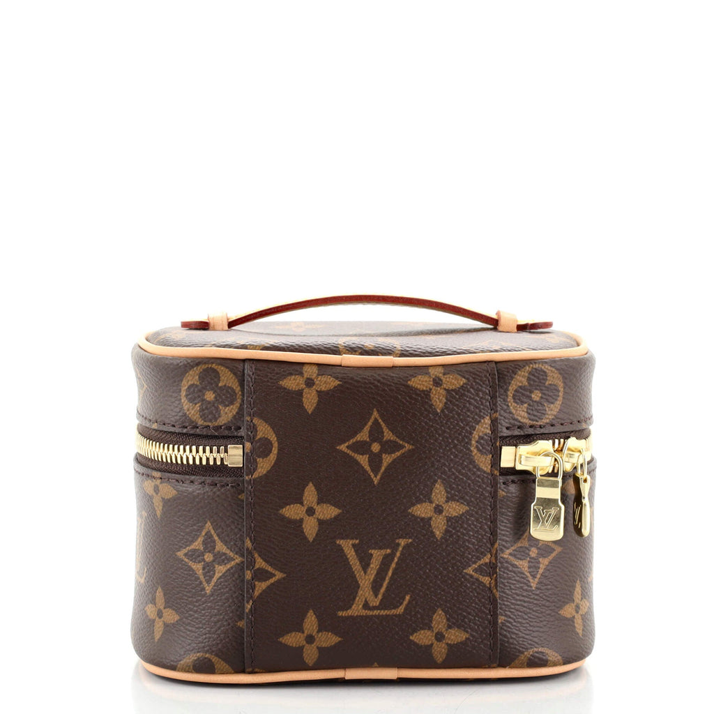 Nice Vanity Case Monogram Canvas Nano