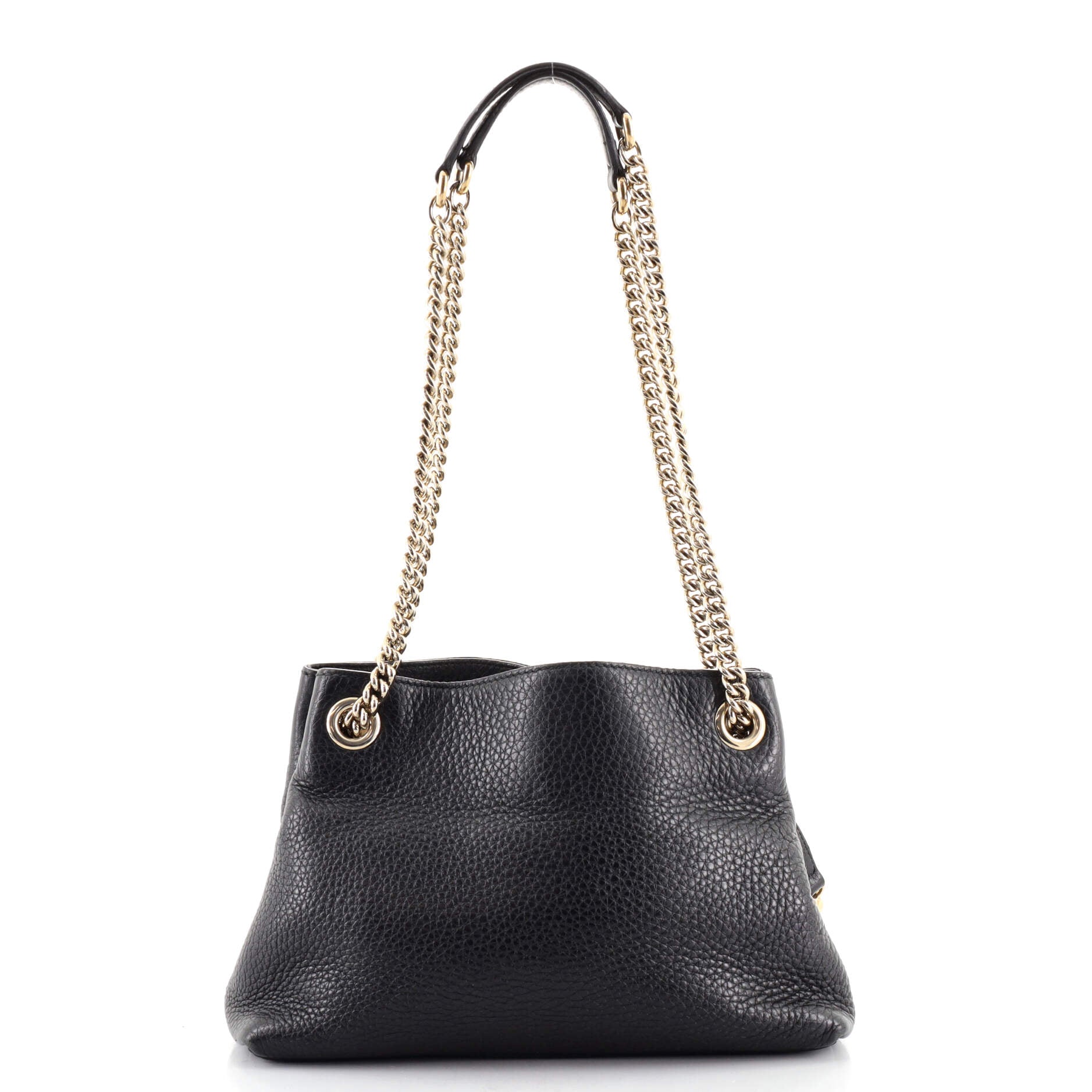 Soho Chain Strap Shoulder Bag Leather Mini