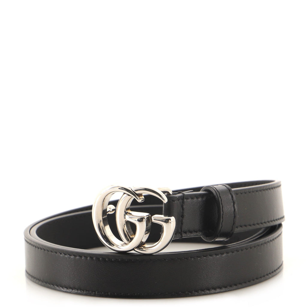 GG Marmont Belt Leather Thin 75