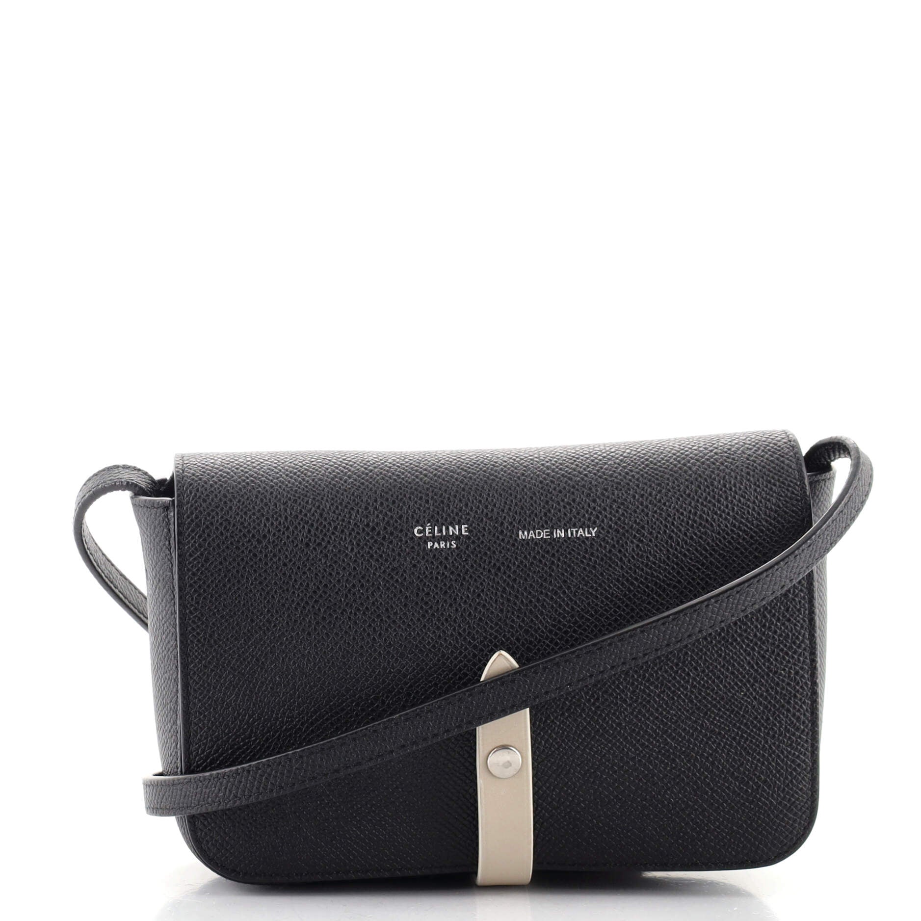 Strap Clutch Leather