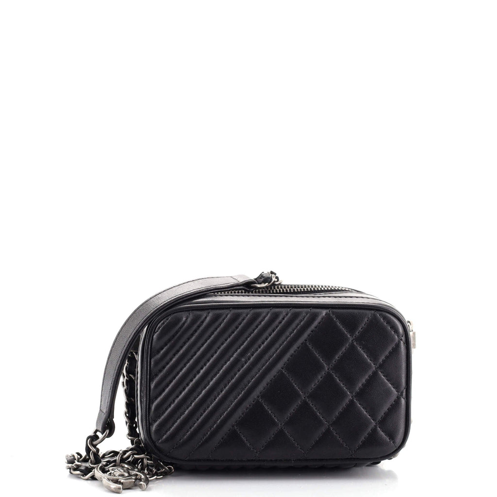 Coco Boy Camera Bag Quilted Leather Mini