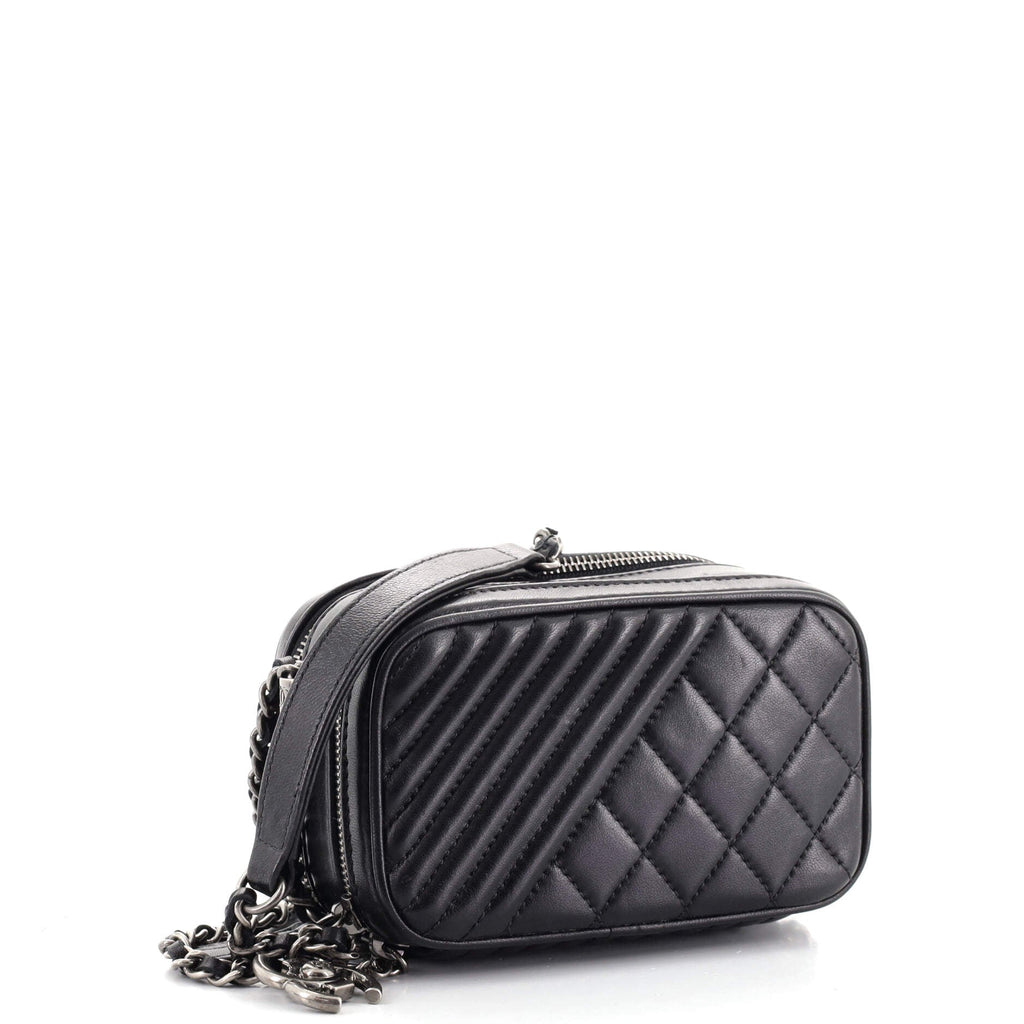 Coco Boy Camera Bag Quilted Leather Mini