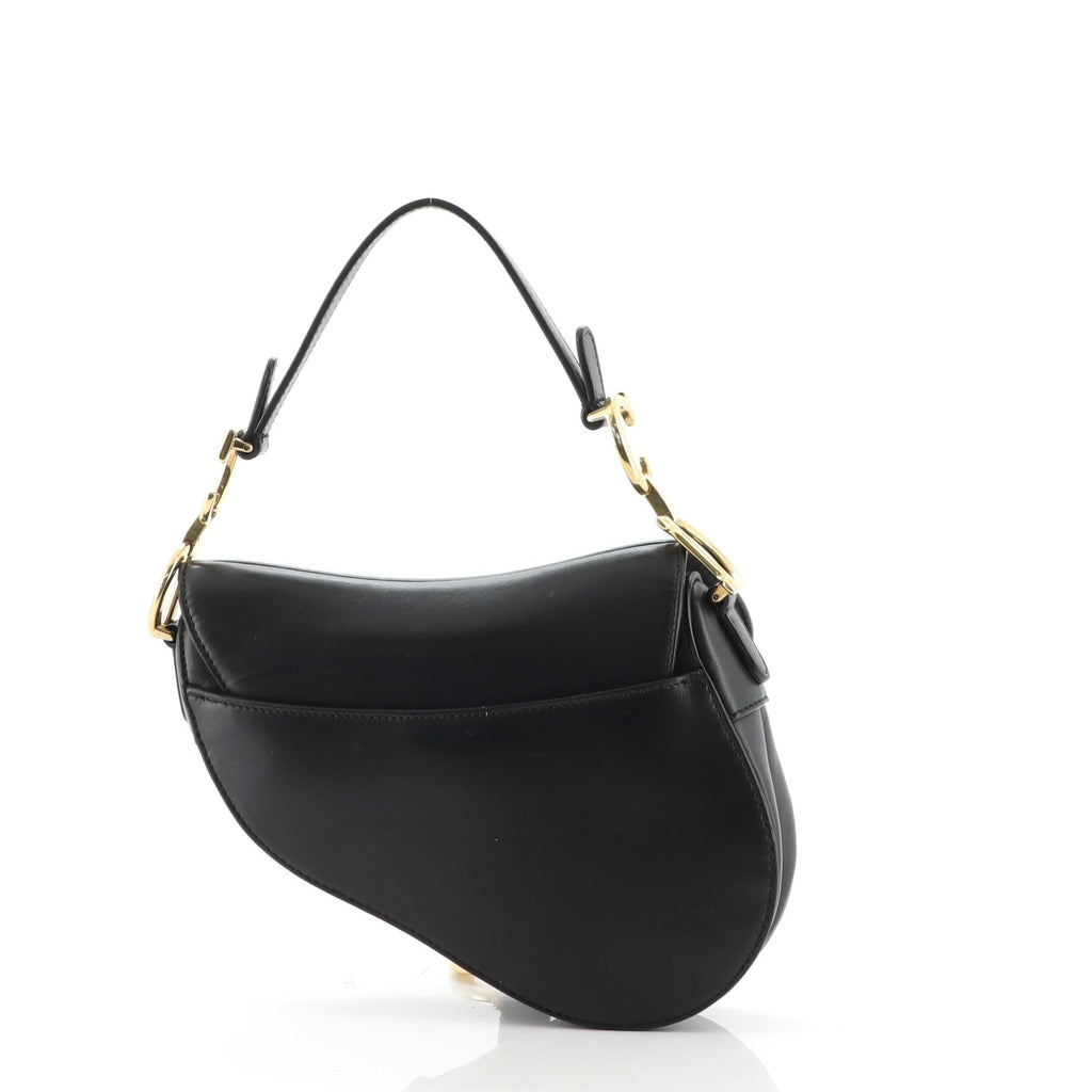 Saddle Handbag Leather Mini