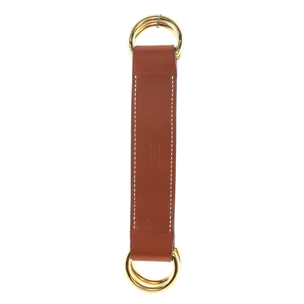 Romance Scarf Ring Leather 20