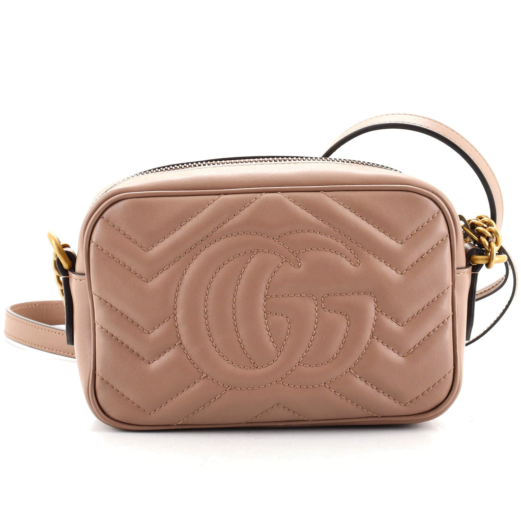 GG Marmont Shoulder Bag Matelasse Leather Mini
