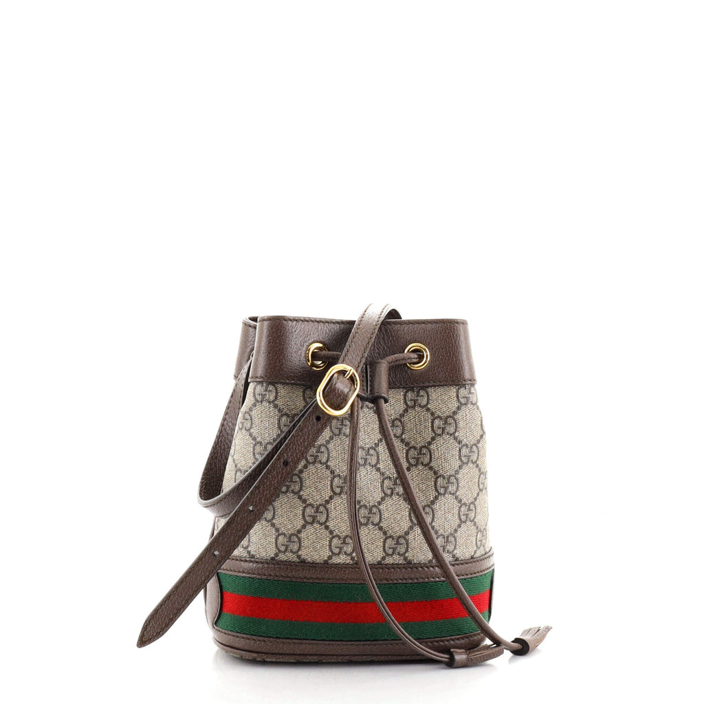 Ophidia Bucket Bag GG Coated Canvas Mini