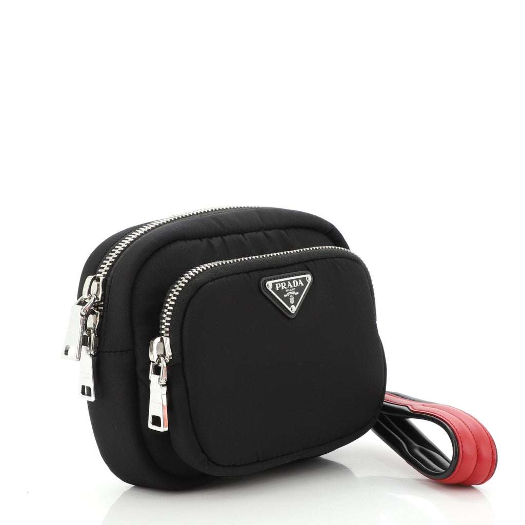Cargo Wristlet Pouch Tessuto Mini