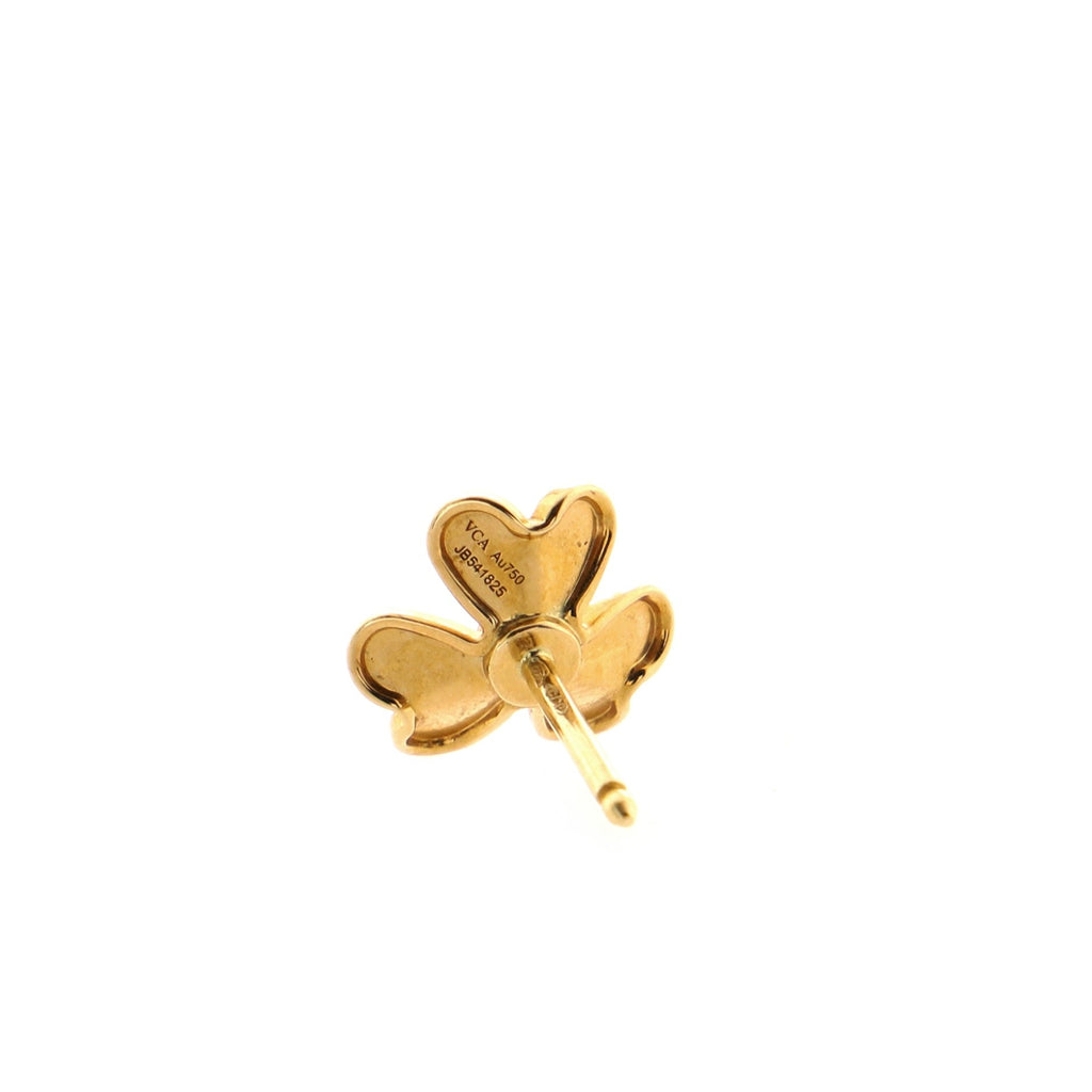 Frivole Stud Earrings 18K Yellow Gold with Diamonds Mini