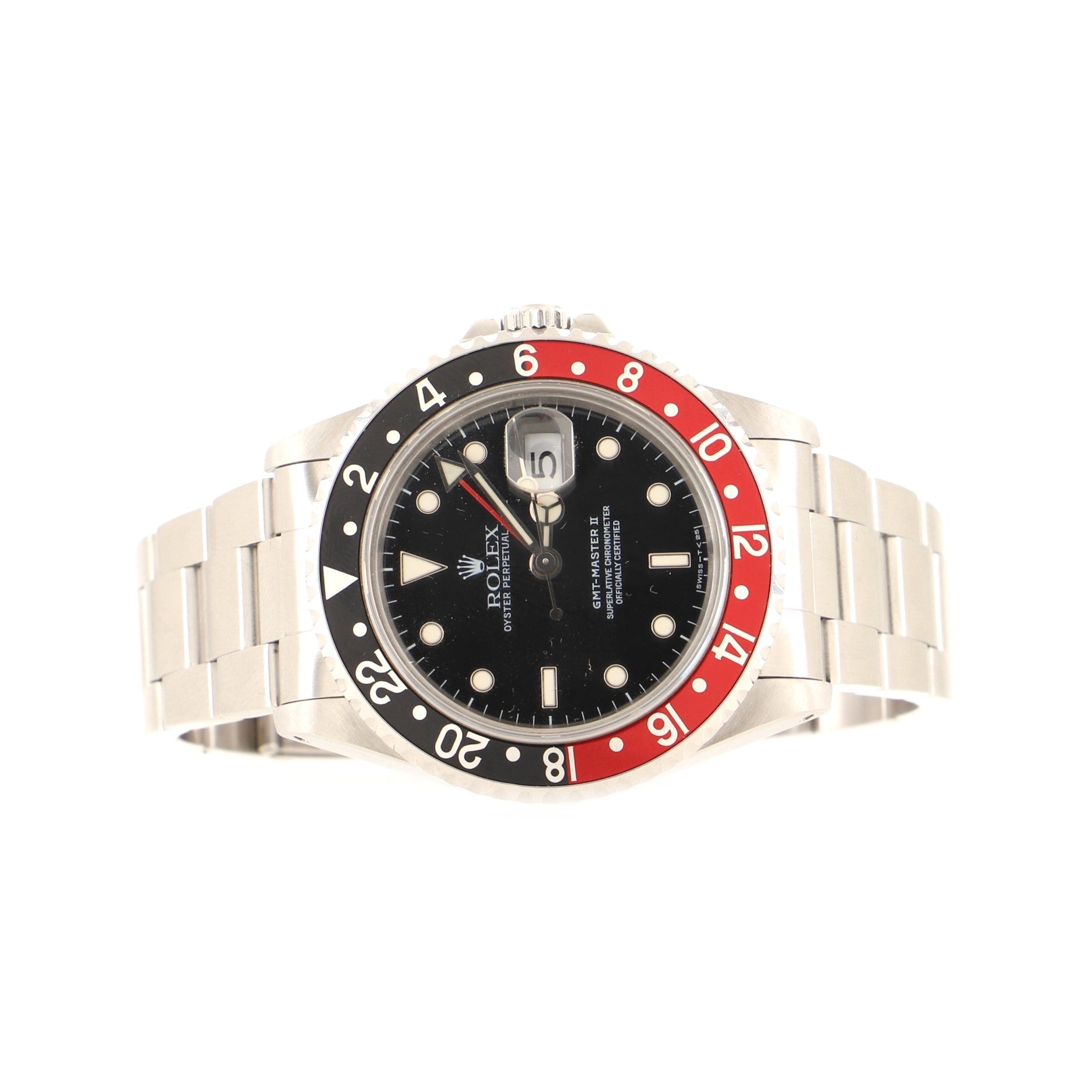 Oyster Perpetual Date GMT-Master II Coke Automatic Watch Stainless Steel 40