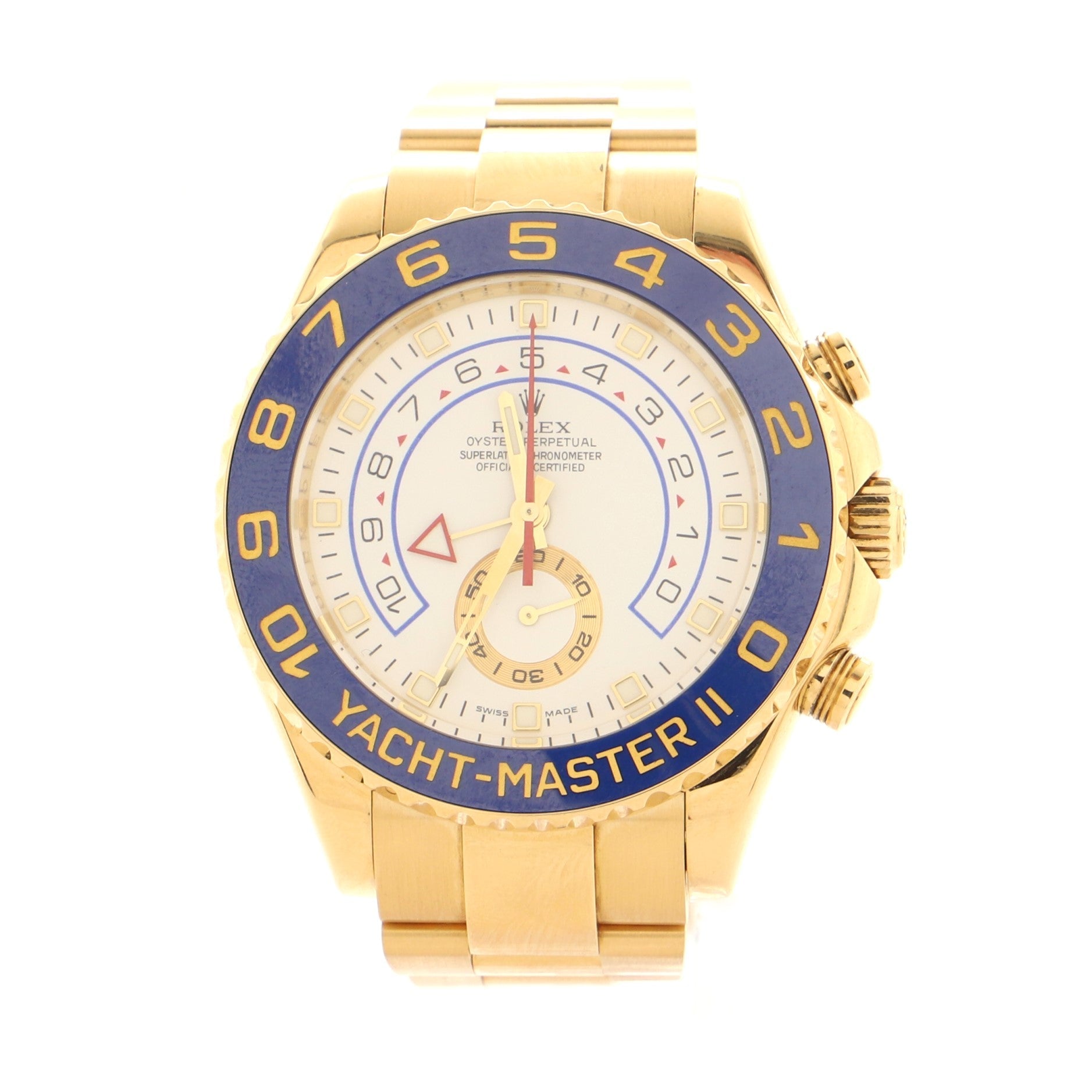 Oyster Perpetual Yacht-Master II Chronograph Automatic Watch Yellow Gold and Cerachrom 44