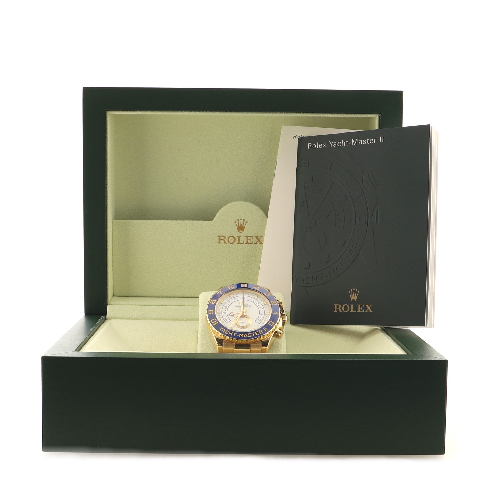 Oyster Perpetual Yacht-Master II Chronograph Automatic Watch Yellow Gold and Cerachrom 44