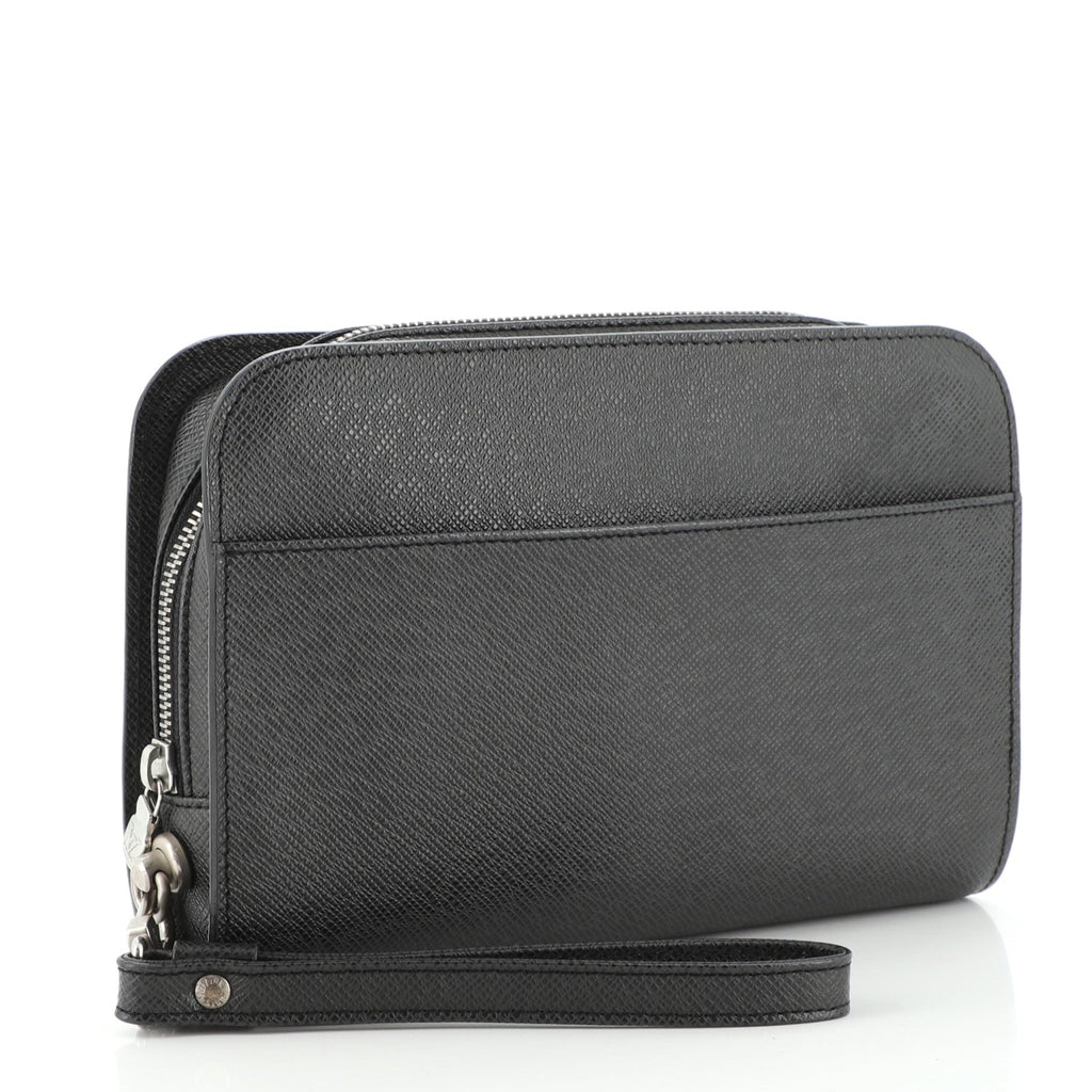Pochette Baikal Clutch Taiga Leather