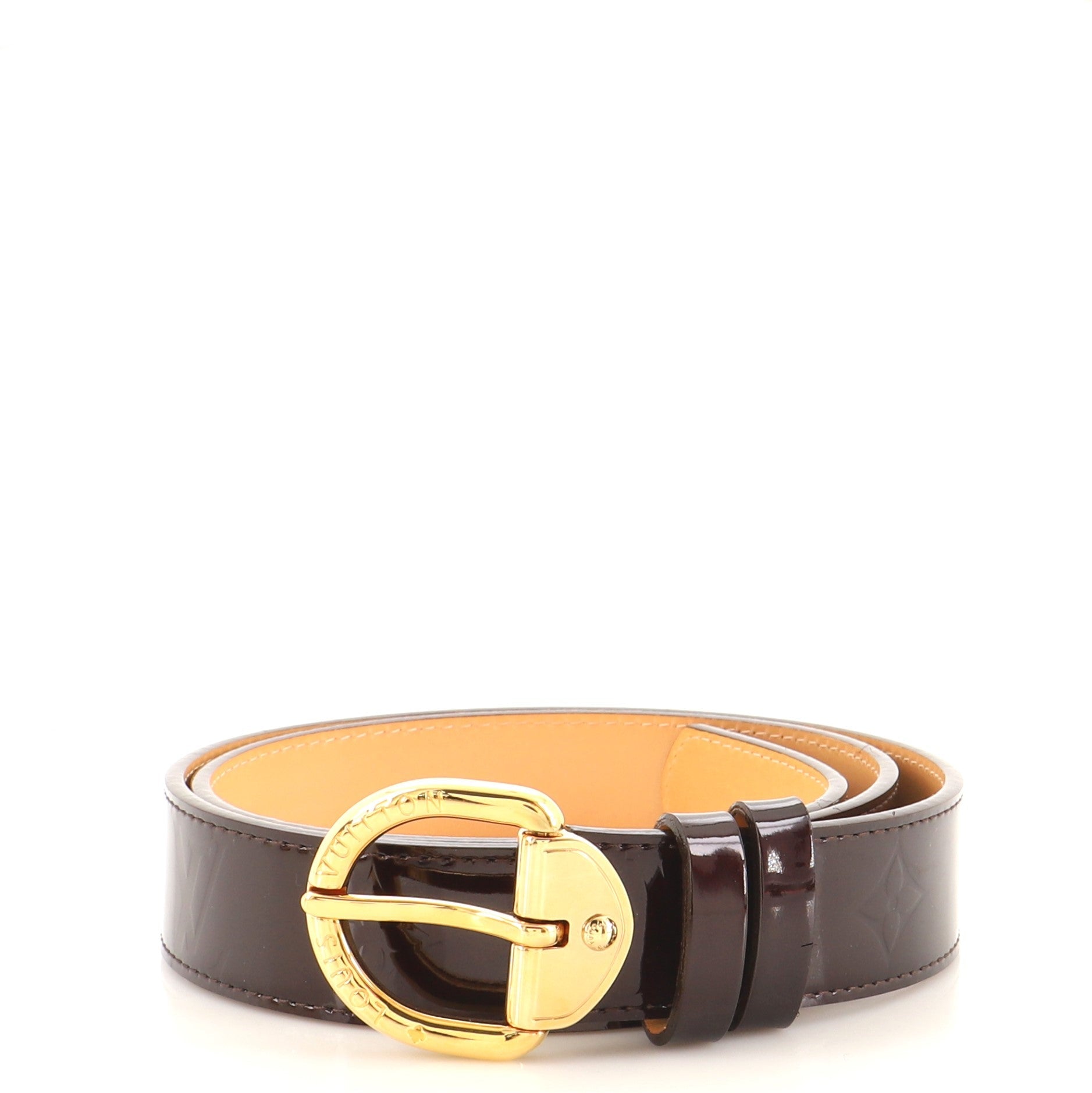 Ceinture Belt Monogram Vernis Medium 80
