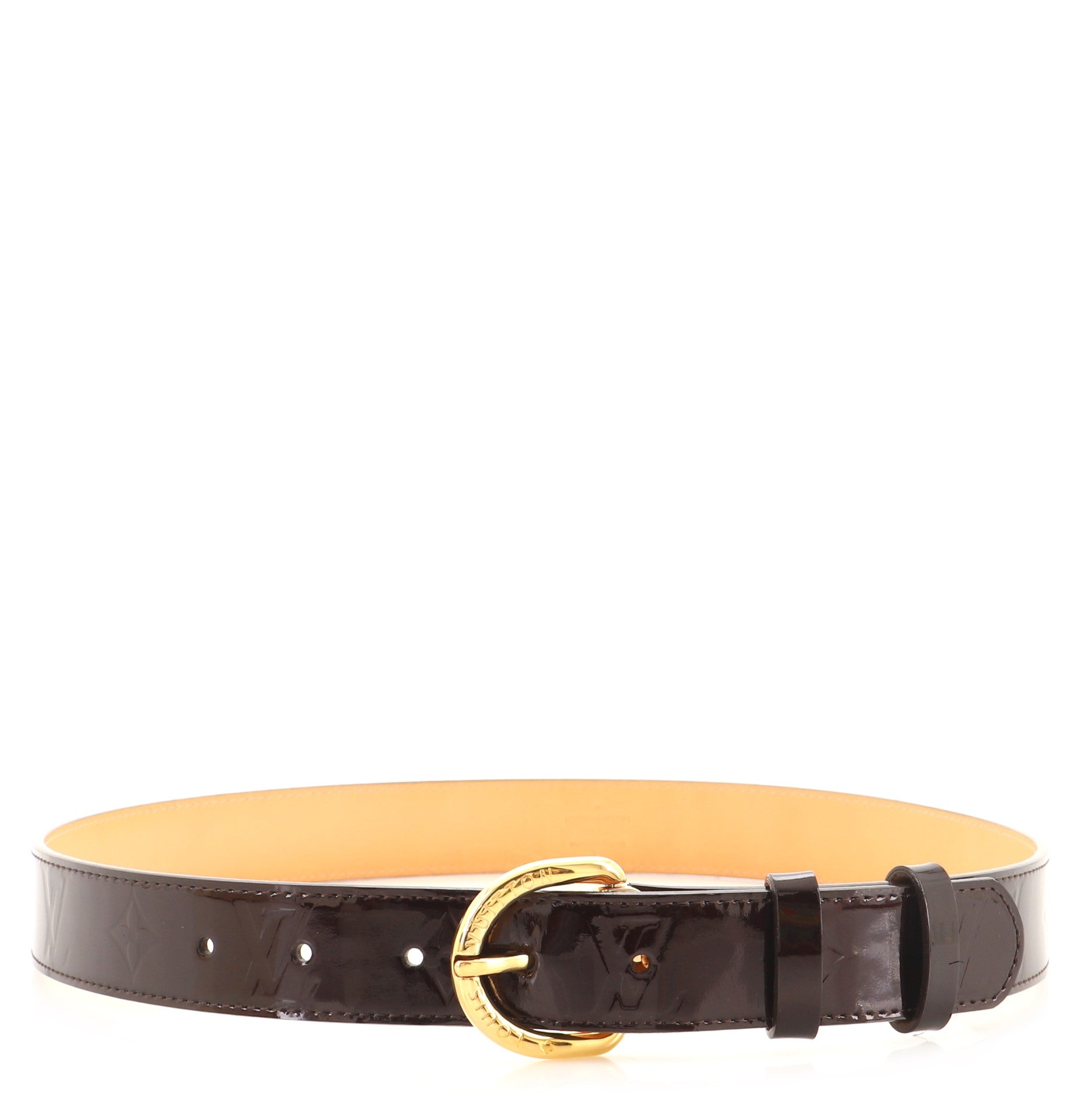Ceinture Belt Monogram Vernis Medium 80
