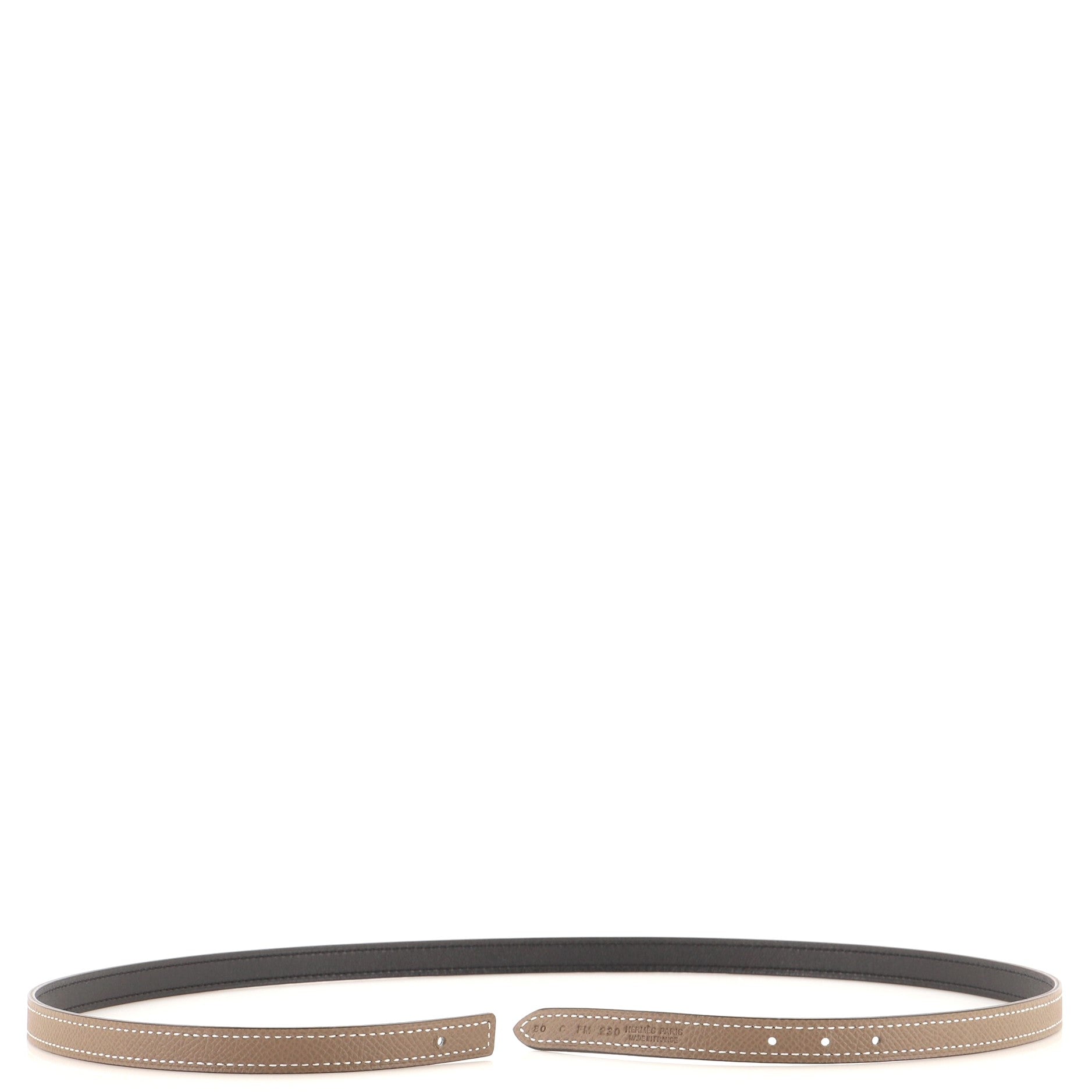 Reversible Belt Strap Leather 13mm 85
