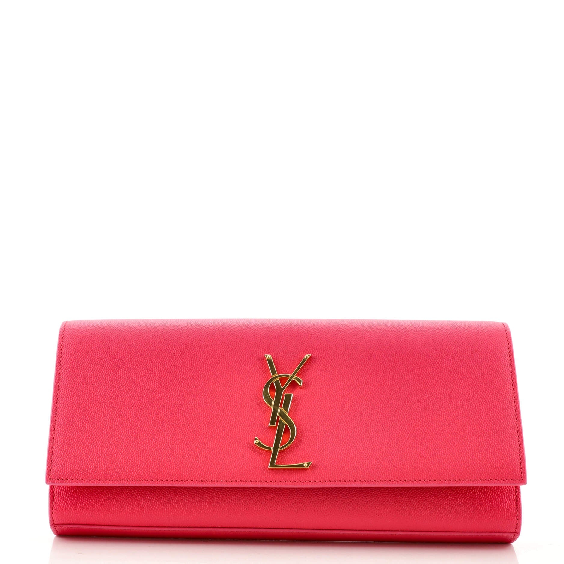 Classic Monogram Clutch Leather Long
