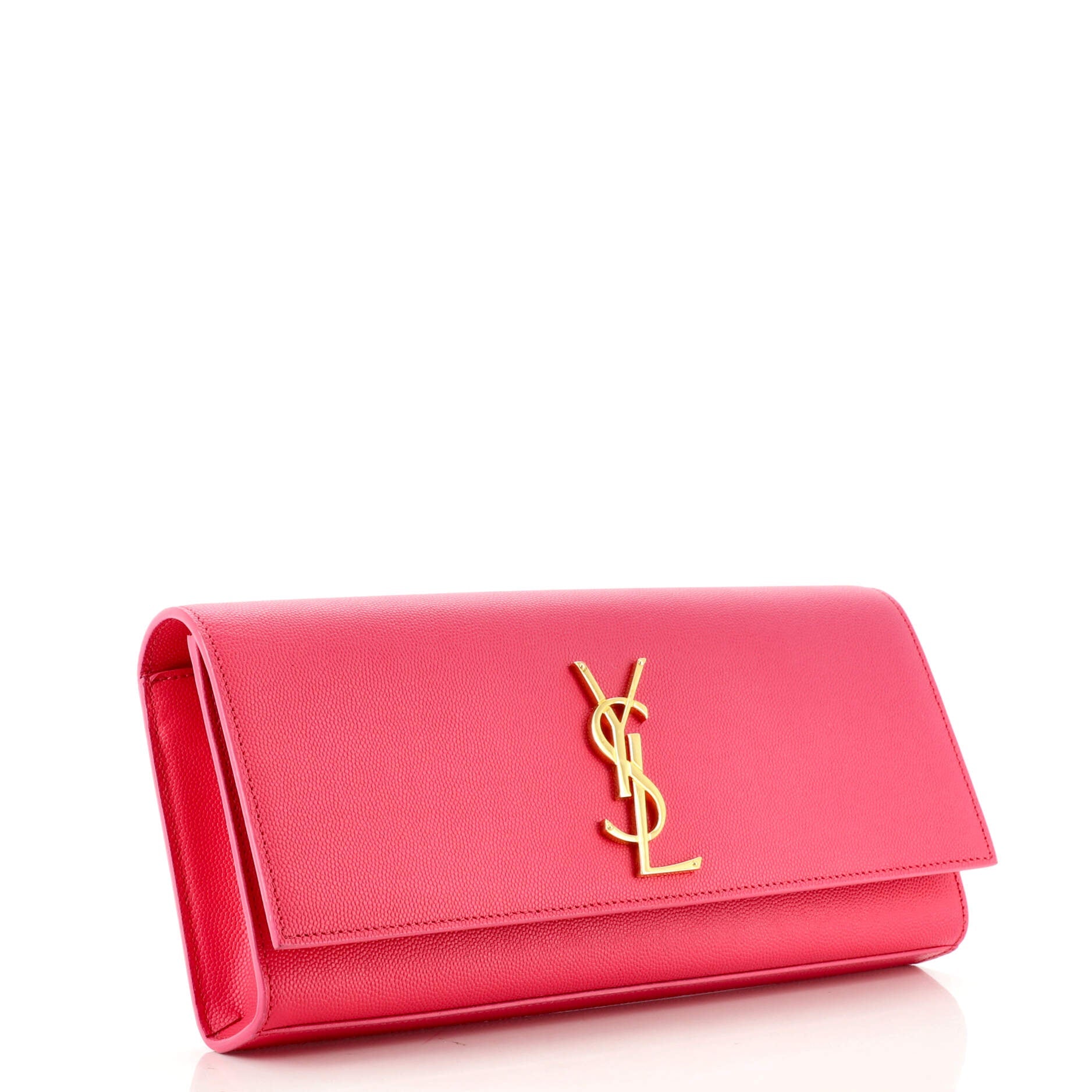 Classic Monogram Clutch Leather Long
