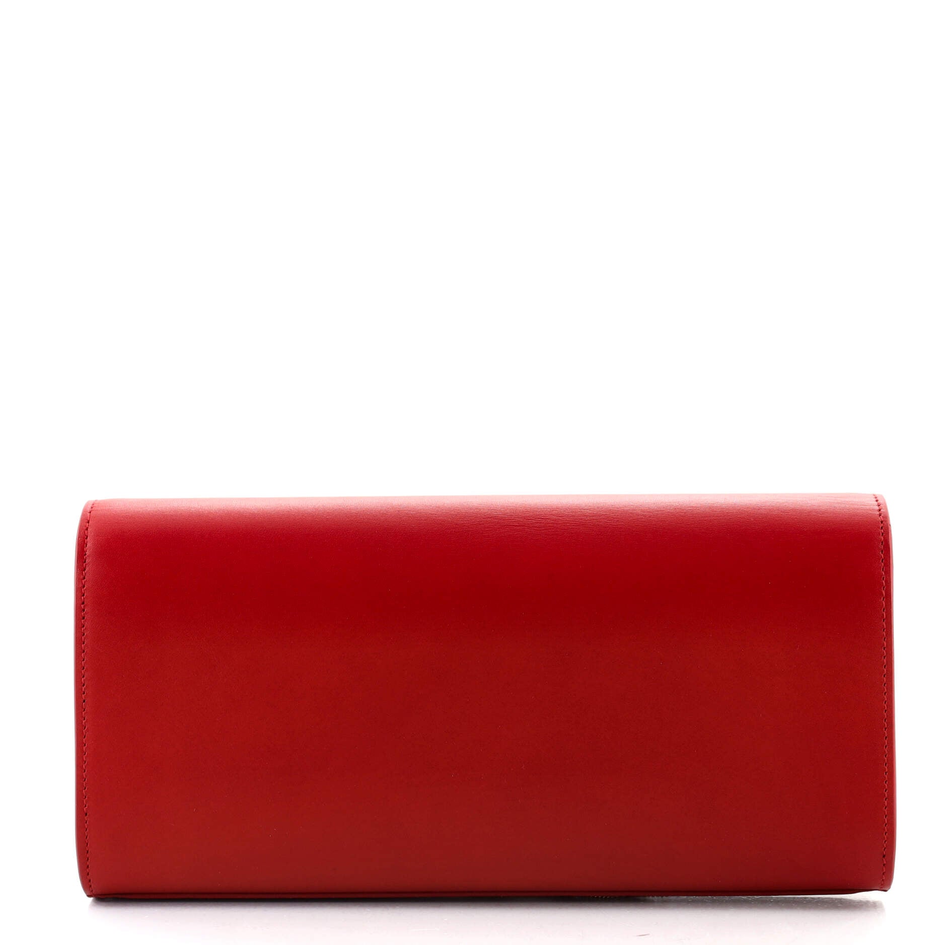 Classic Monogram Tassel Clutch Leather Long