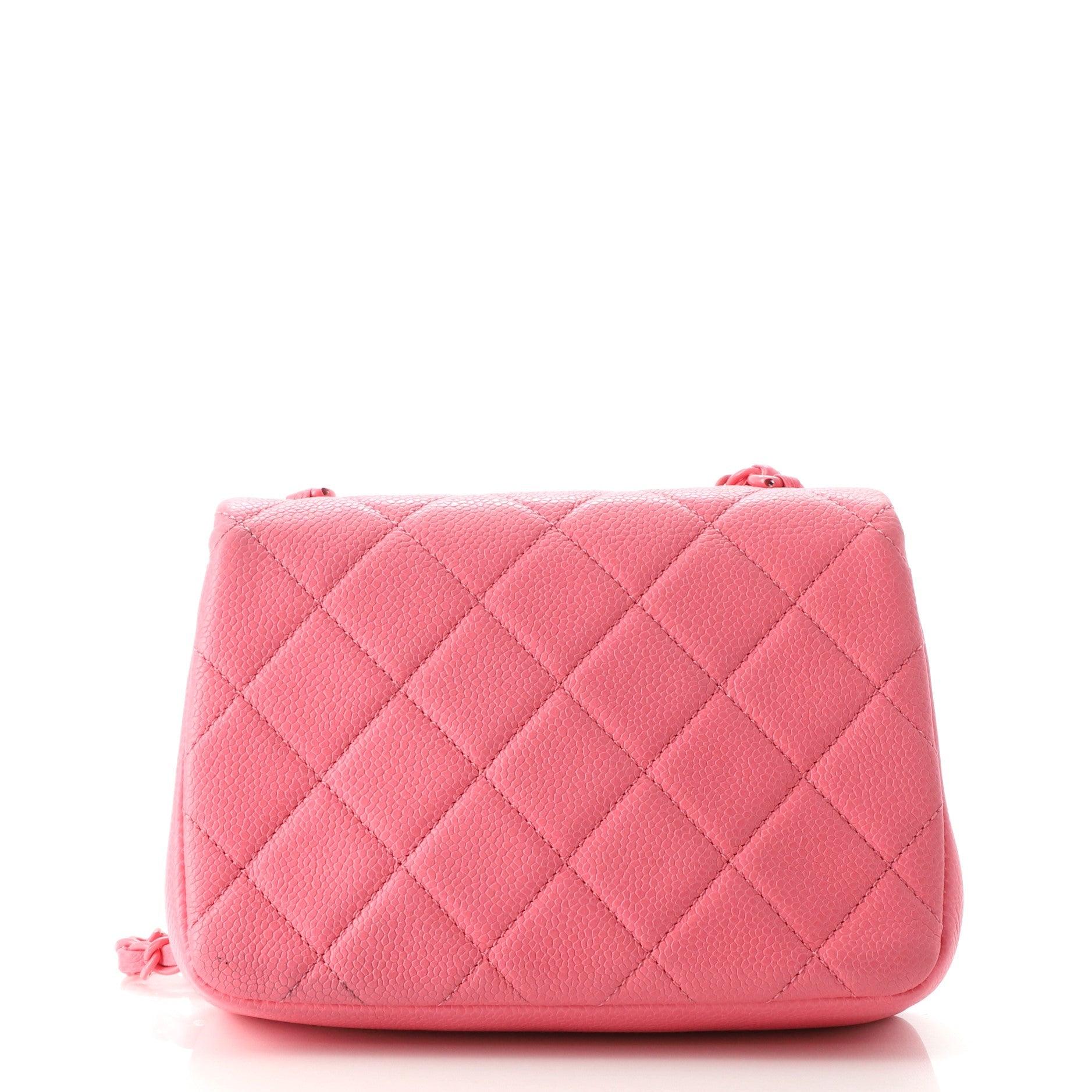 Incognito Square Flap Bag Quilted Caviar Mini