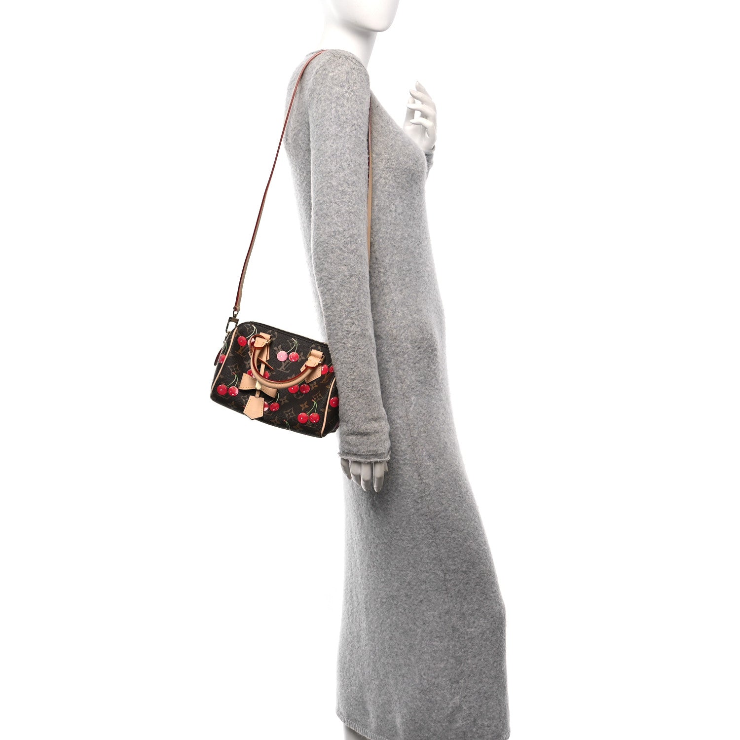 LV X TM Monogram Cerises Speedy Bandouliere 20