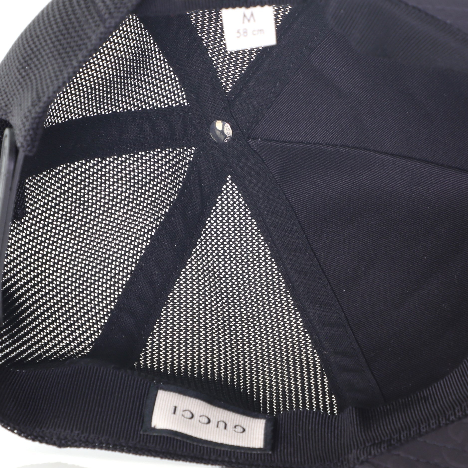 Baseball Cap GG Nylon and Mesh XXL