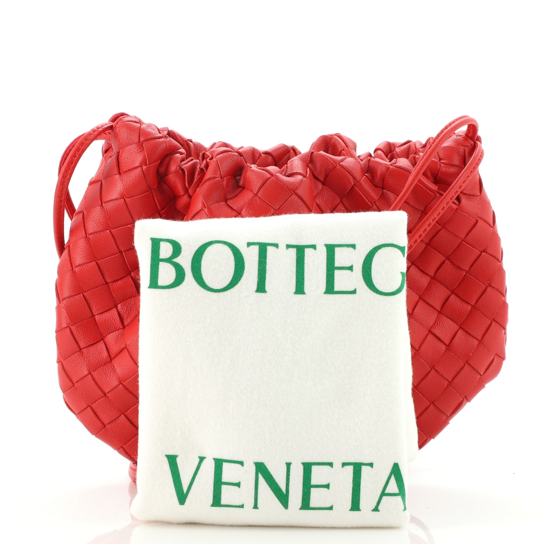 Bulb Shoulder Bag Intrecciato Nappa Mini