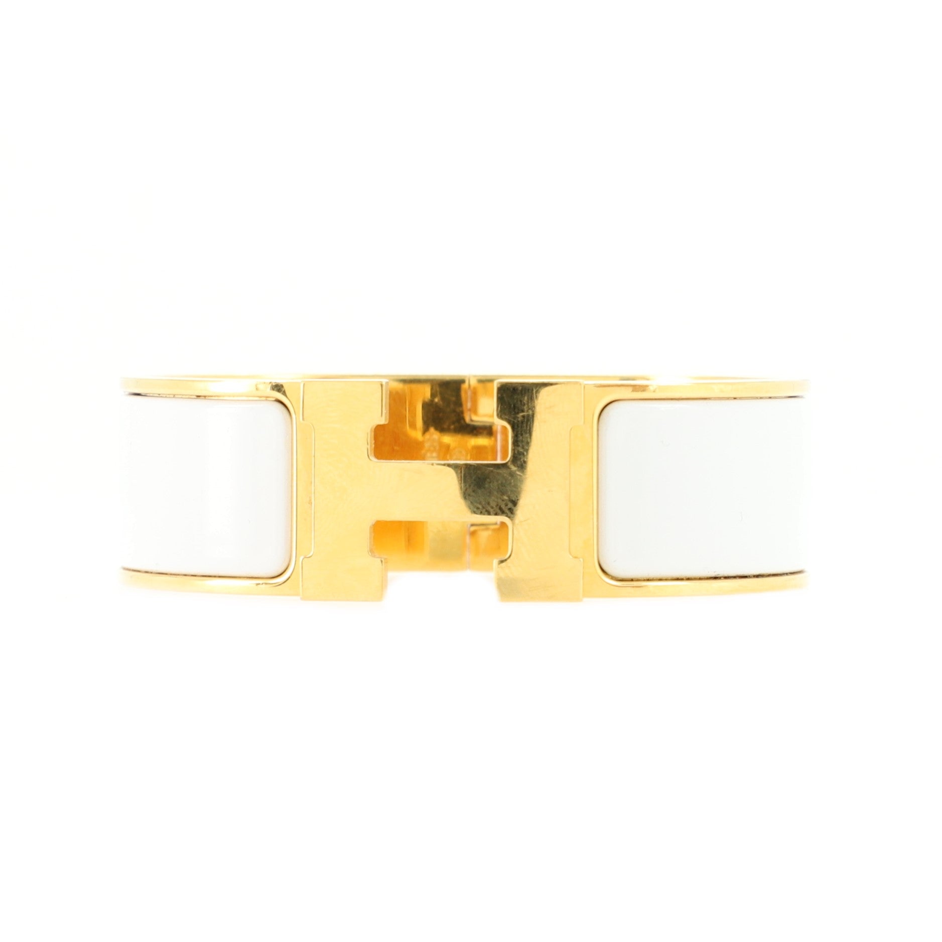 Clic Clac H Bracelet Enamel Wide