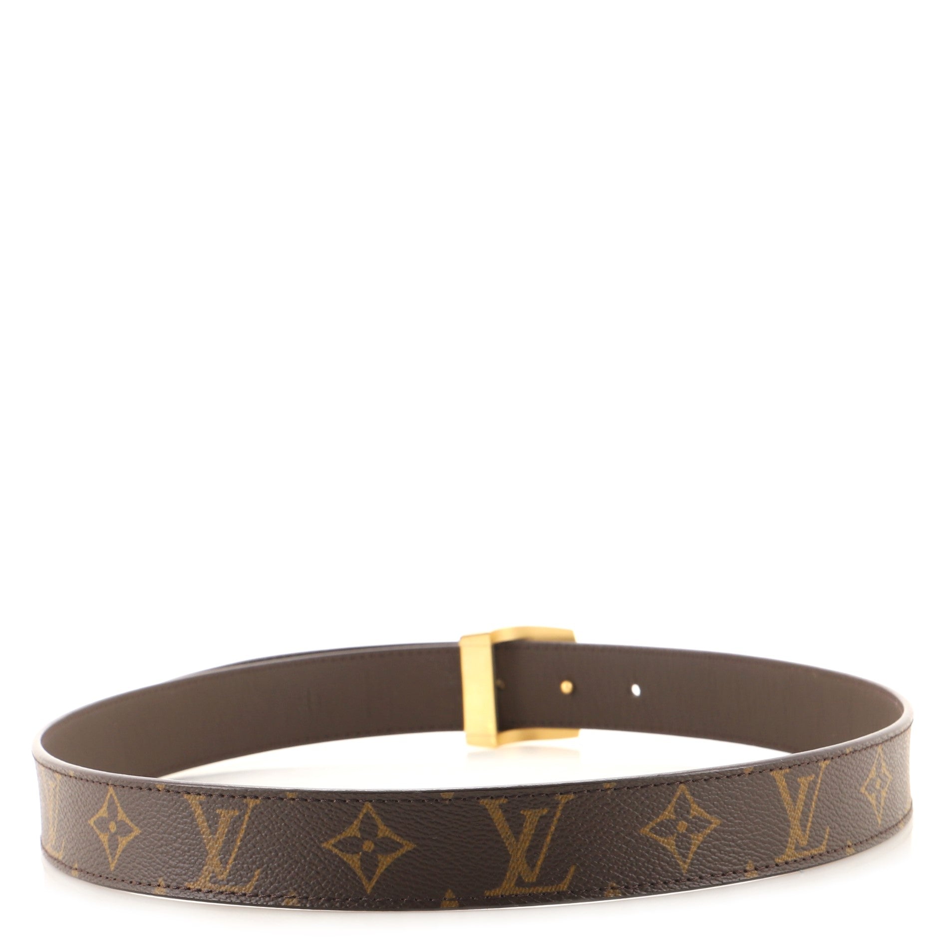 LV Cut Belt Monogram Canvas Medium 85