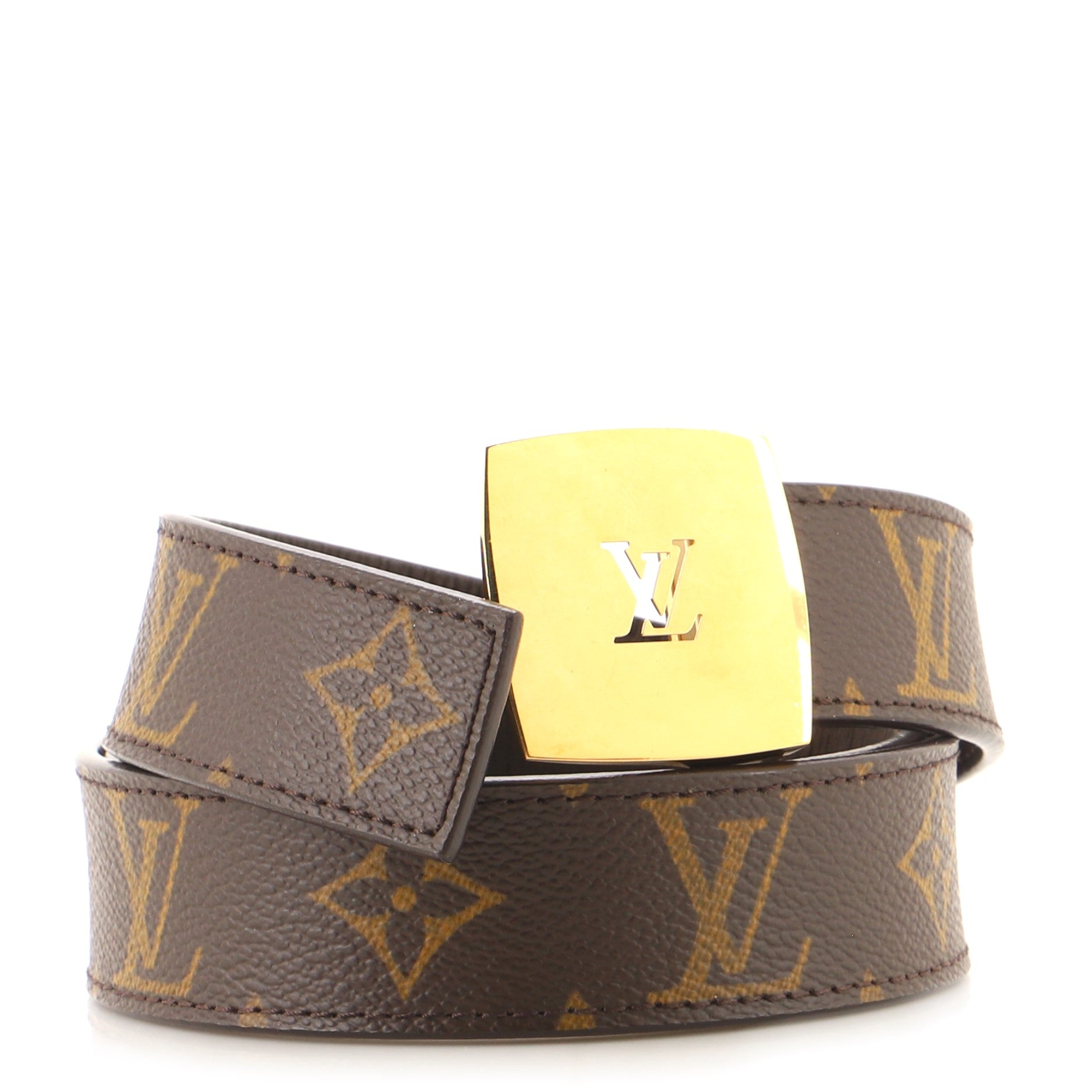 LV Cut Belt Monogram Canvas Medium 85