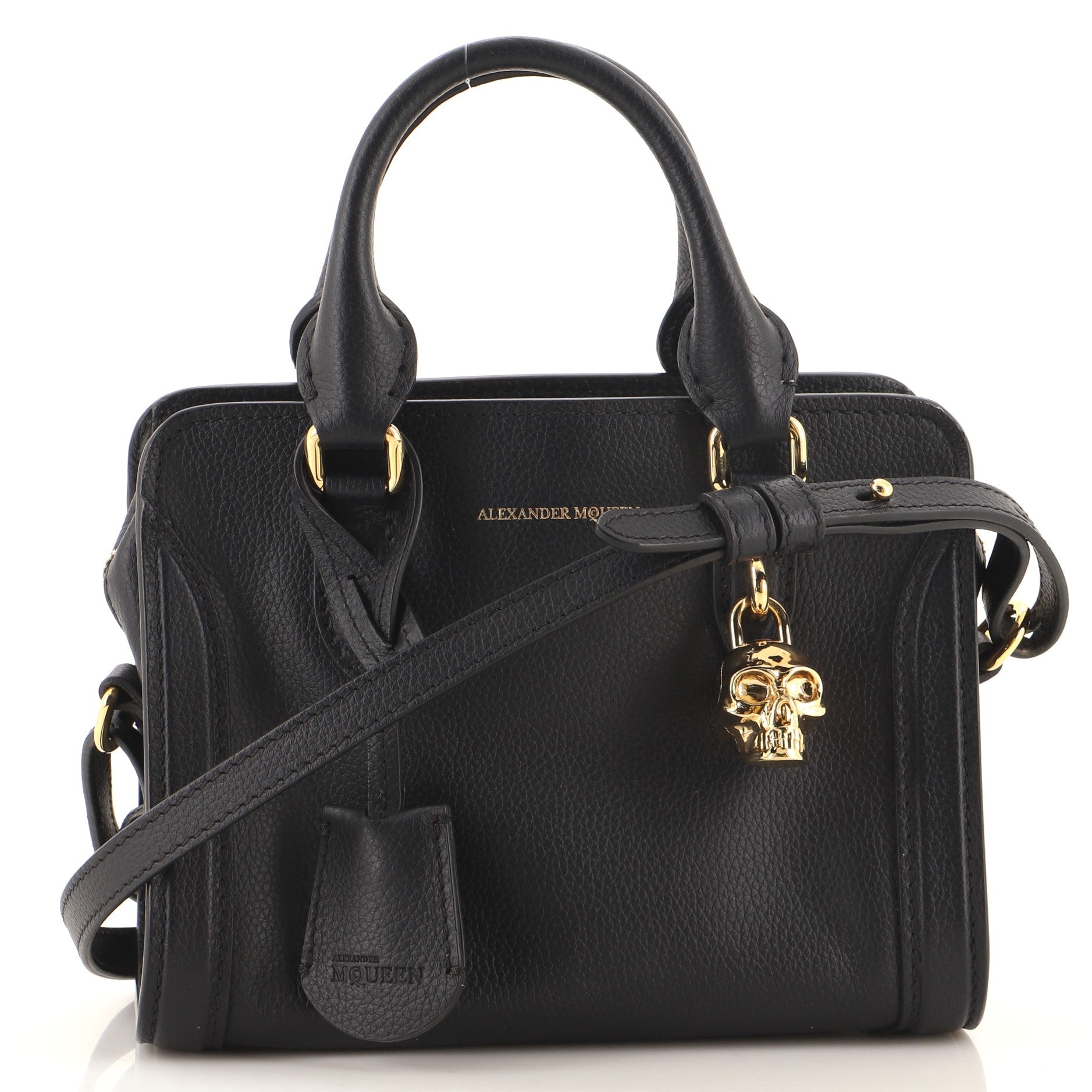 Padlock Zip Around Tote Leather Mini