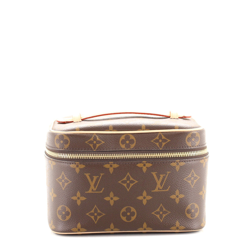 Nice Vanity Case Monogram Canvas Mini