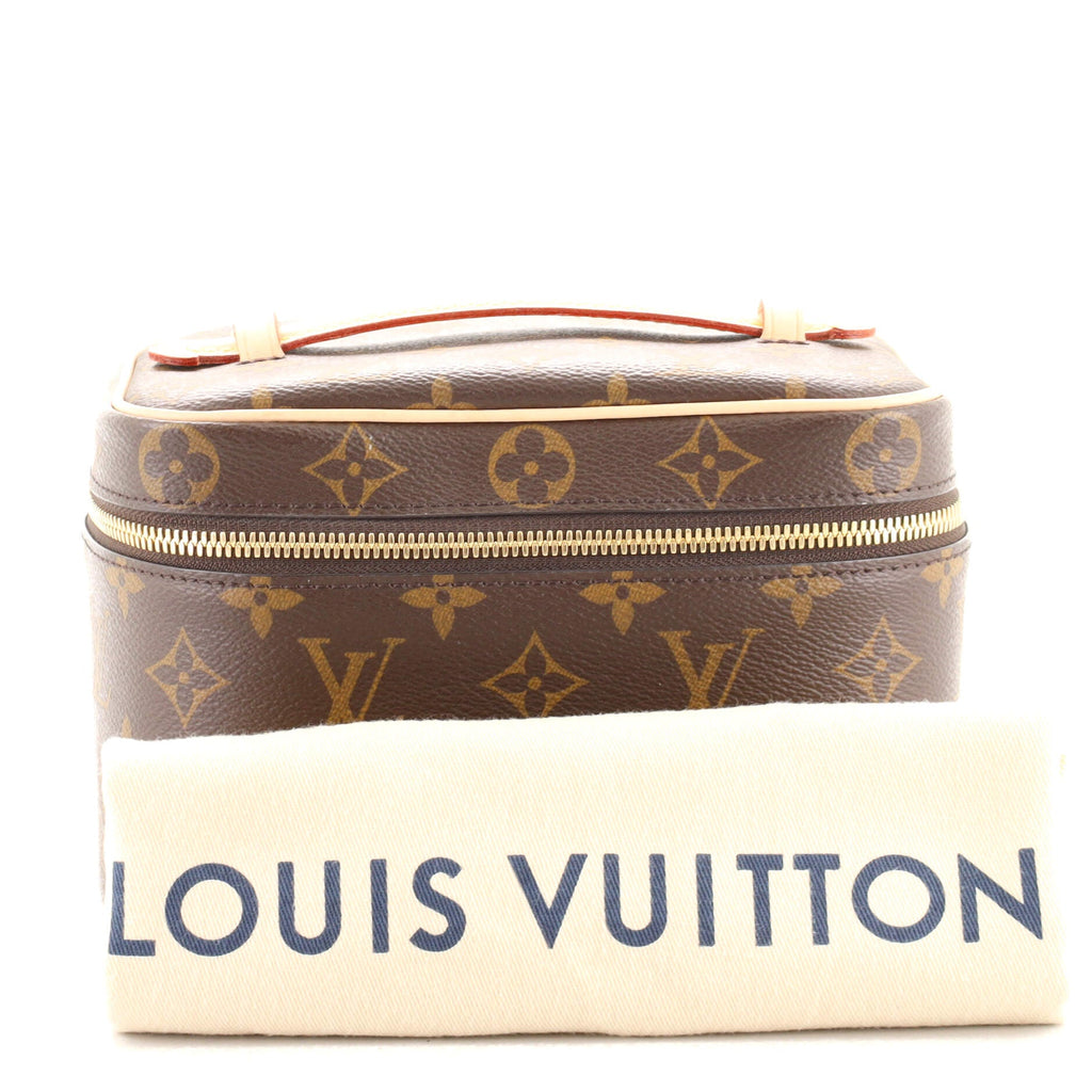Nice Vanity Case Monogram Canvas Mini