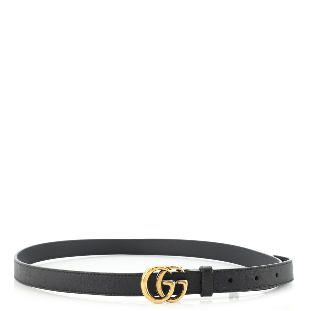 GG Marmont Belt Leather Thin 85