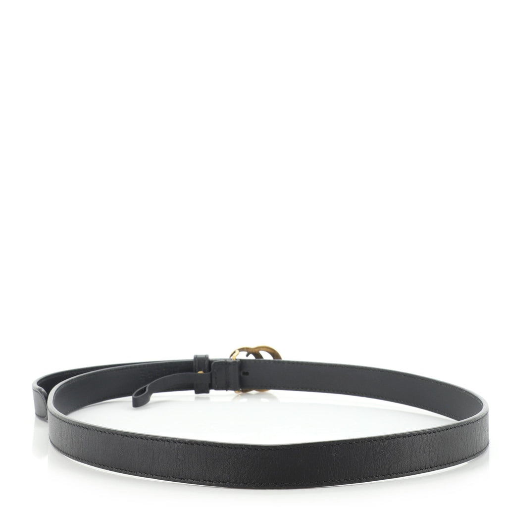 GG Marmont Belt Leather Thin 85